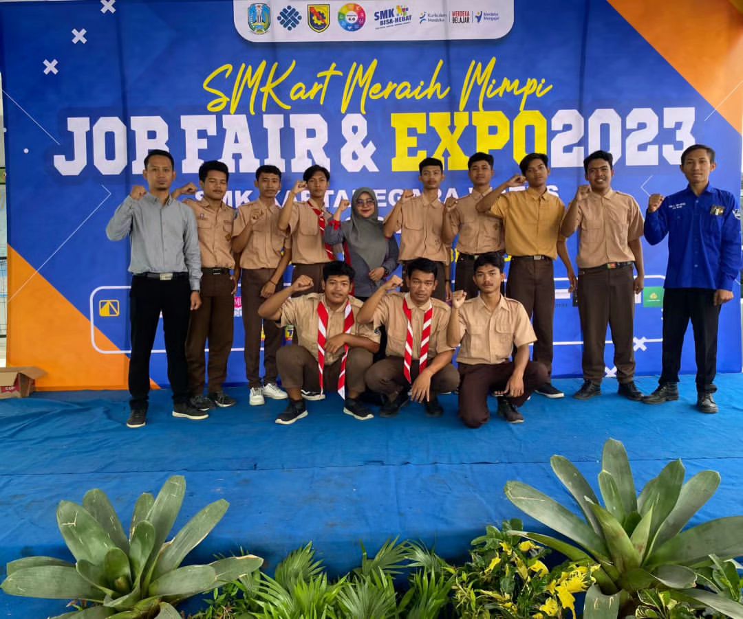 Partisipasi dalam acara Jobs fair dan expo di SMK Kartanegara,